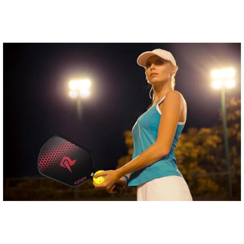 Side-by-side comparison of fiberglass vs carbon fiber paddle texture and edge finish