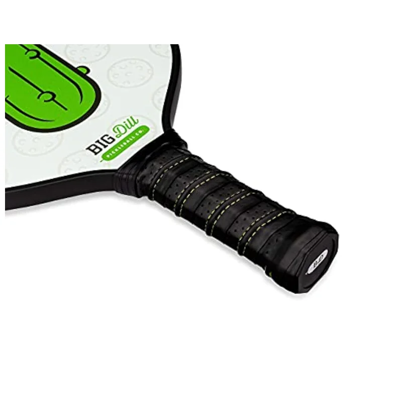 Fiberglass paddle face texture and edge guard detail