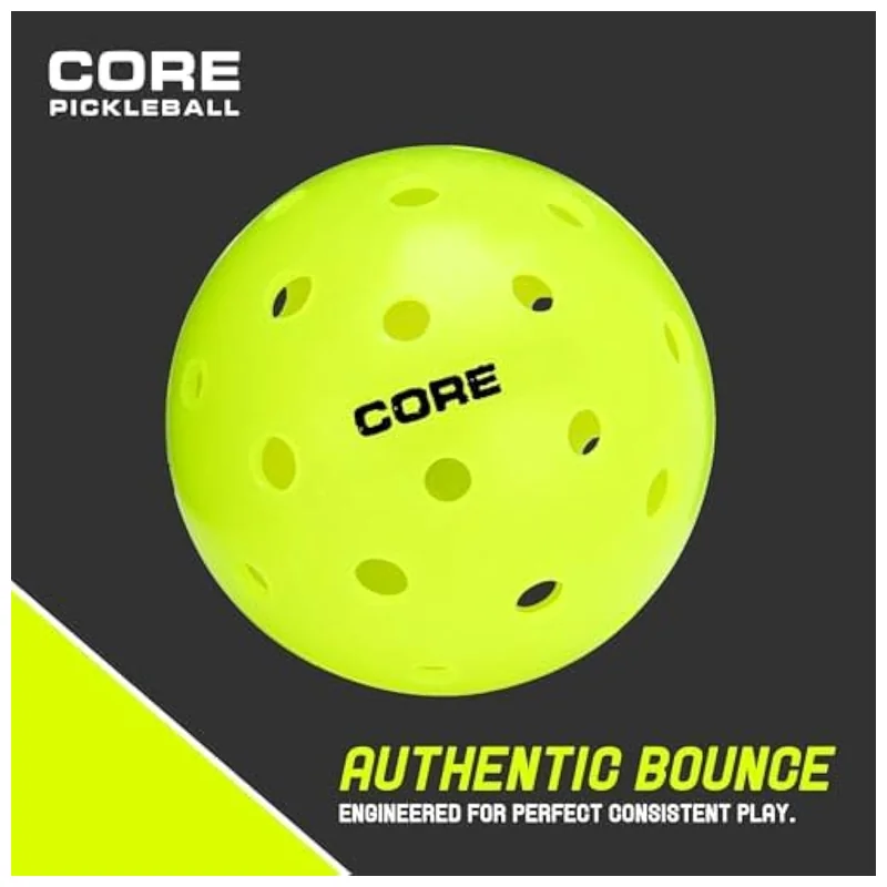 Side-by-side comparison of cracked competitor ball vs intact CORE ball after 6-month outdoor test