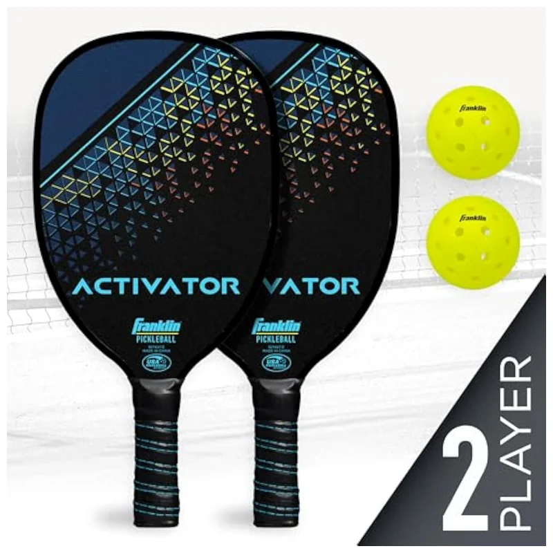X-40 outdoor pickleballs on concrete court