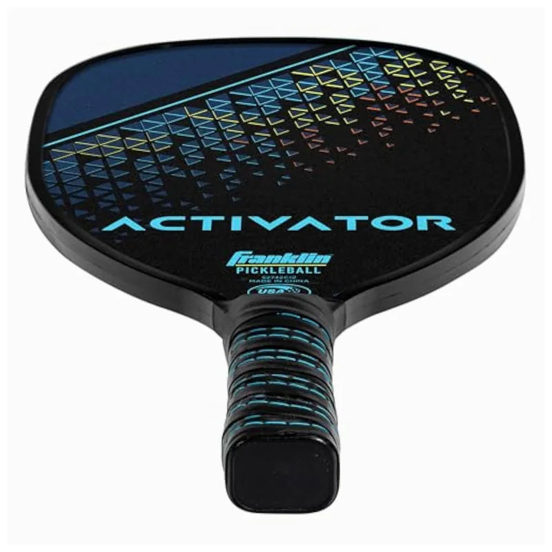 2-player pickleball starter set laid flat on grass