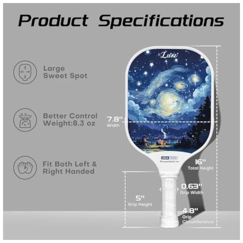 cross-section diagram of honeycomb core inside paddle showing PP cell structure