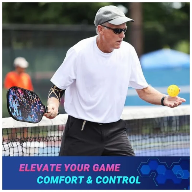 USAPA certification badge on paddle surface