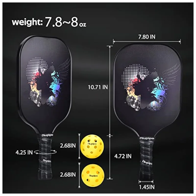 USAPA certification badge on paddle surface