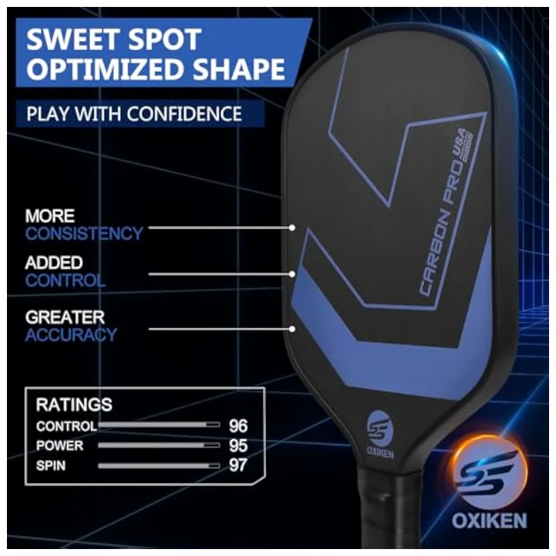 T700 carbon fiber paddle surface under macro lighting showing high-grit texture