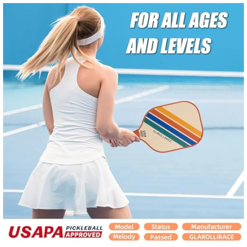 Fiberglass carbon hybrid paddle face close-up