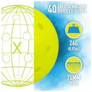 Franklin Sports Wooden Pickleball Rackets featuring USAPA Approved Standard for Training