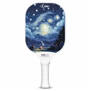 LUZZ T700 Carbon Fiber Pickleball Paddle featuring Sandblasted Surface for Ultimate Spin