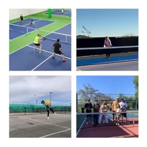 8-Pack Indoor and Outdoor Pickleball Set with High Visibility Training Balls | B2B Supplier