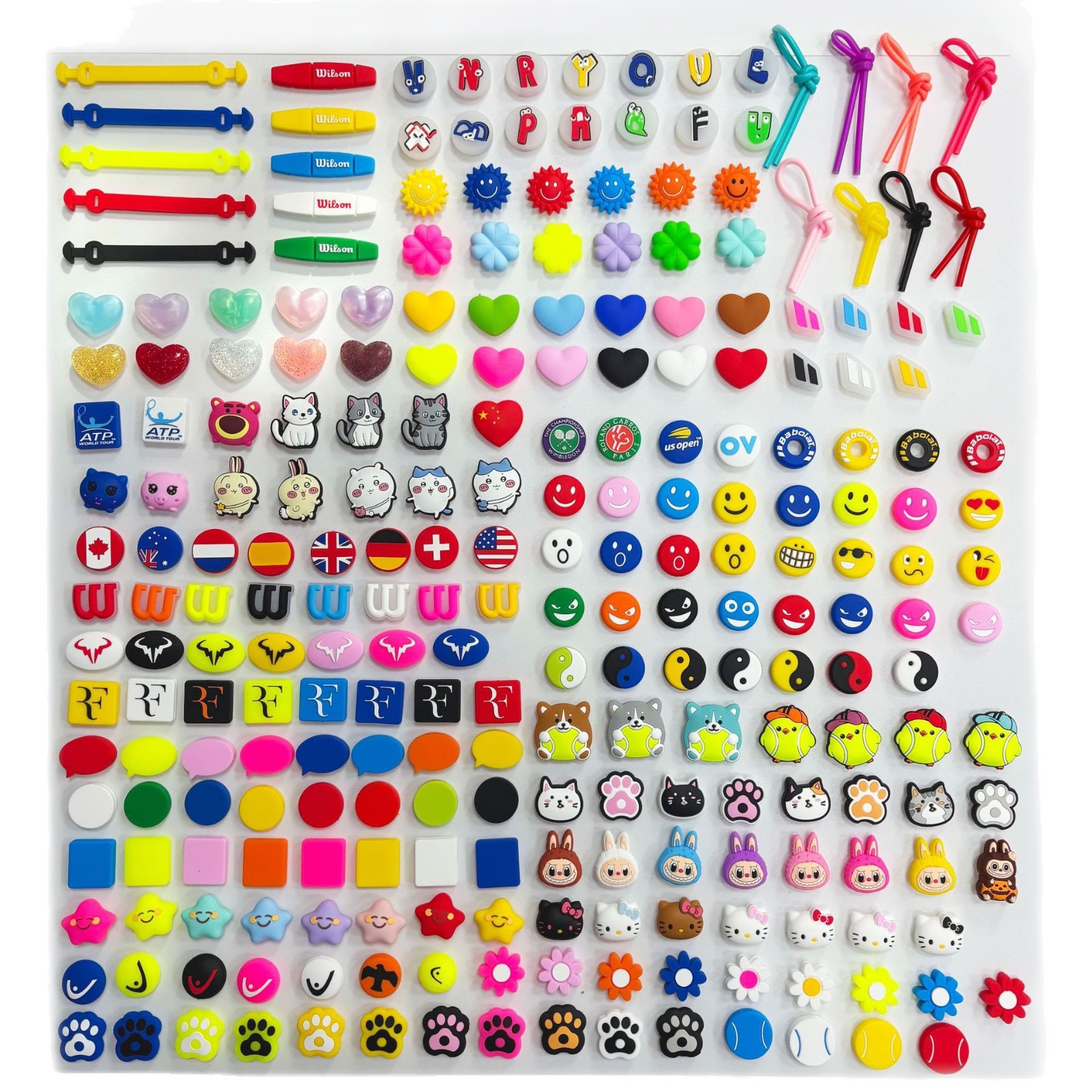 Cute Tennis Vibration Dampeners | Custom Tennis Racket Shock Absorbers Wholesale