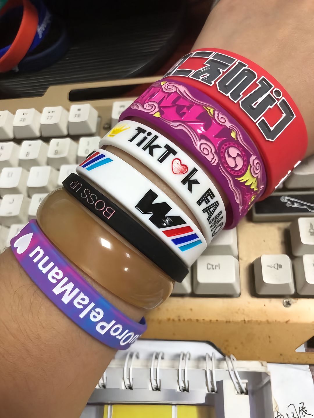 Custom Silicone Wristbands | Logo Printed Promotional Bracelets