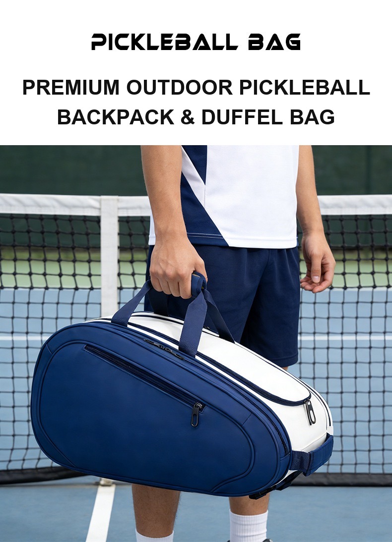 Custom logo options for pickleball bags